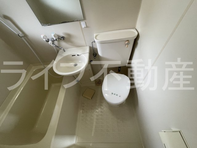 プラットホーム額田駅前店のトイレ