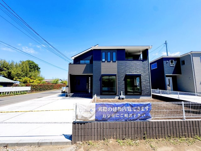 Livele Garden玉村町上福島　新築住宅4号棟の外観