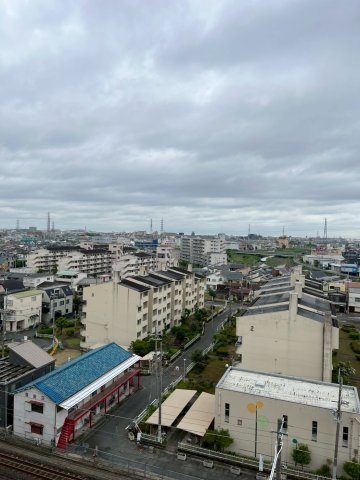 朝日プラザシティサザンパークI棟　最上階メゾネットタイプの展望