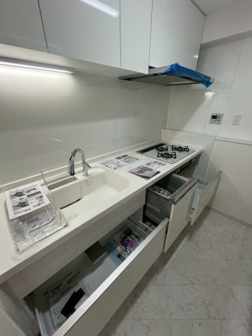 朝日プラザシティサザンパークI棟　最上階メゾネットタイプのキッチン