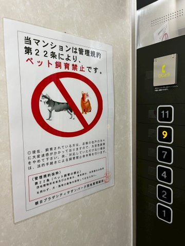 朝日プラザシティサザンパークI棟　最上階メゾネットタイプのその他|ペットは不可です