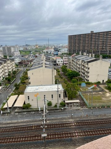 朝日プラザシティサザンパークI棟　最上階メゾネットタイプの展望