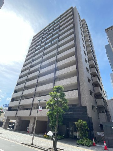 アルファステイツ福山駅前IIの外観|福山駅まで徒歩４分、全56戸のマンションです。
