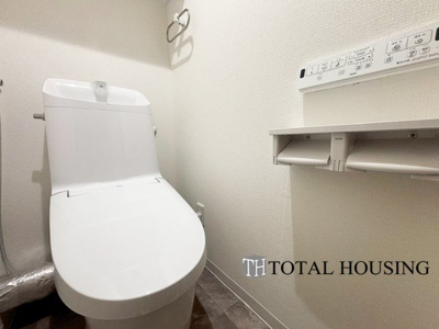 【トイレ】 | おおやちビレジ一号棟 | 温水洗浄機能付きトイレです♪