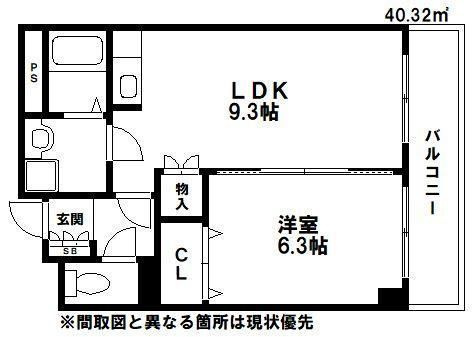 ｾﾝﾀｰﾋﾞﾚｯｼﾞ本町の間取り