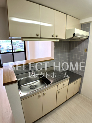 【キッチン】 | リバーサイドオオスカ | きれいなキッチンです