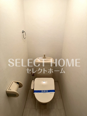 【トイレ】 | リバーサイドオオスカ | 落ち着いたトイレです
