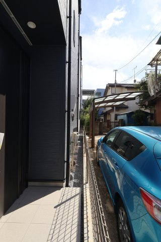 《仲介手数料無料》桜区西堀７丁目22-33(1号棟)新築一戸建てグラファーレの外観|撮影日 2025年9月25日 13:00 晴れ