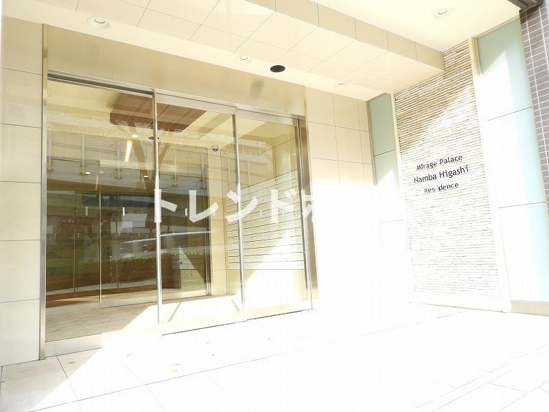 ミラージュパレス難波東レジデンスのエントランス|選べる家電プランあり！！