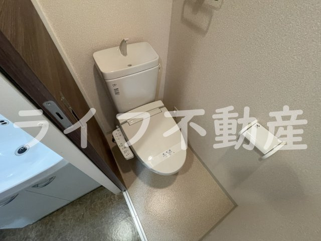 Luxe布施北Ⅱ（ラグゼ布施北Ⅱ）のトイレ|コンパクトで使いやすいトイレです