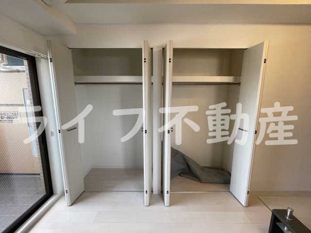 Luxe布施北Ⅱ（ラグゼ布施北Ⅱ）の収納|収納スペース豊富です