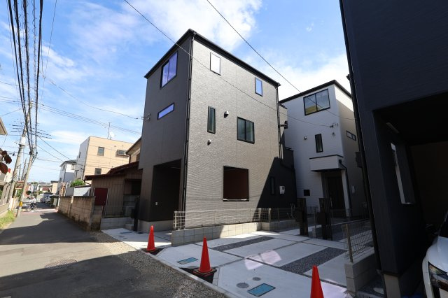 《仲介手数料無料》桜区西堀７丁目22-33(4号棟)新築一戸建てグラファーレの外観|撮影日 2025年9月25日 13:00 晴れ