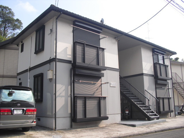 横浜市戸塚区上倉田町のアパートの外観