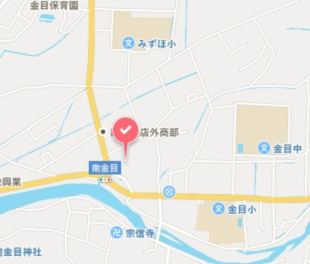 平塚市南金目のアパートの地図