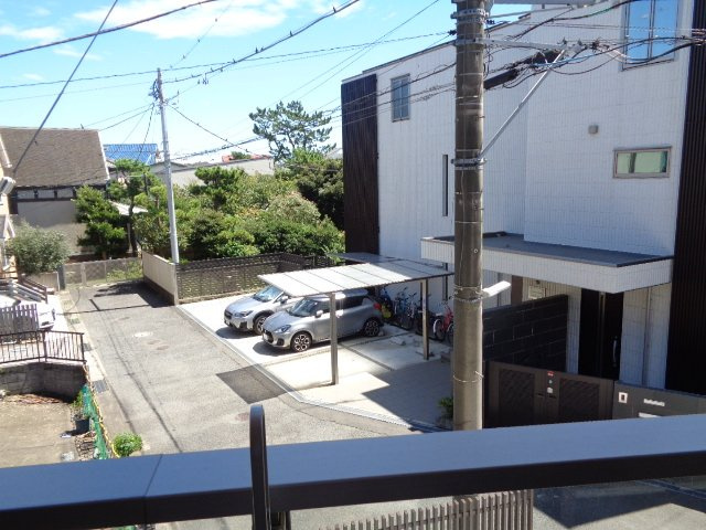 由比若宮の展望