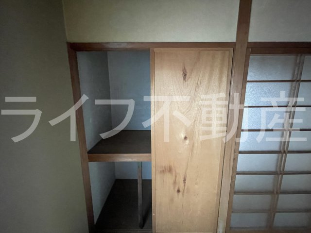 東大阪市山手町貸家の収納|十分な収納スペースがあります