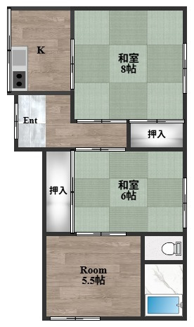 東大阪市山手町貸家