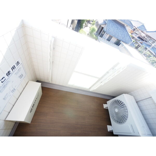 GRANDBLUE nagasukaⅡ　名古屋市賃貸　仲介手数料無料のバルコニー