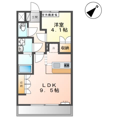 グランドスラムの間取り