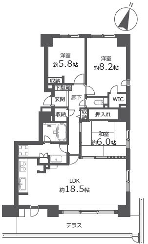 【間取り】 | ひばりが丘パーク・ホームズ