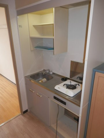 大阪市城東区野江４丁目の賃貸マンションのキッチン