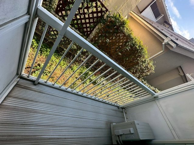 シュロス・マグノリアのバルコニー