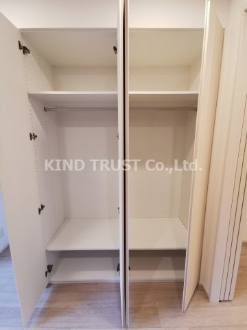 ザ・パークハビオ天満橋の収納|ちょっとした収納スペースも充実しています