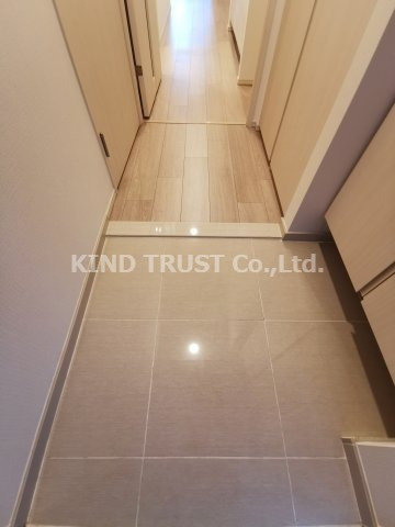 ザ・パークハビオ天満橋の玄関|落ち着いた玄関です