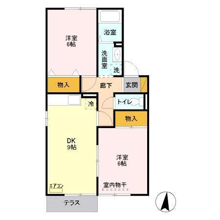 エミナン３の間取り