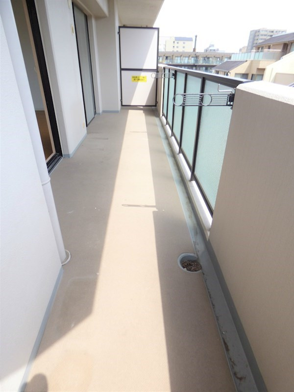 アーバネックス芦屋業平のバルコニー