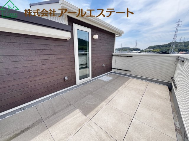 姫路市奥山　　　中古戸建のバルコニー
