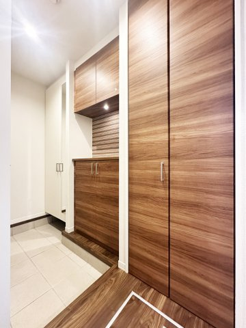 ベレオ昭和　B棟の玄関|シンプルで使いやすい玄関です