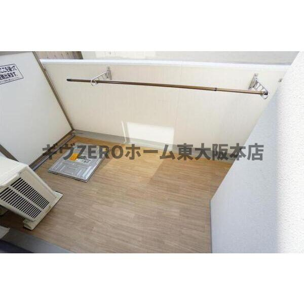 La douceur天王寺のバルコニー