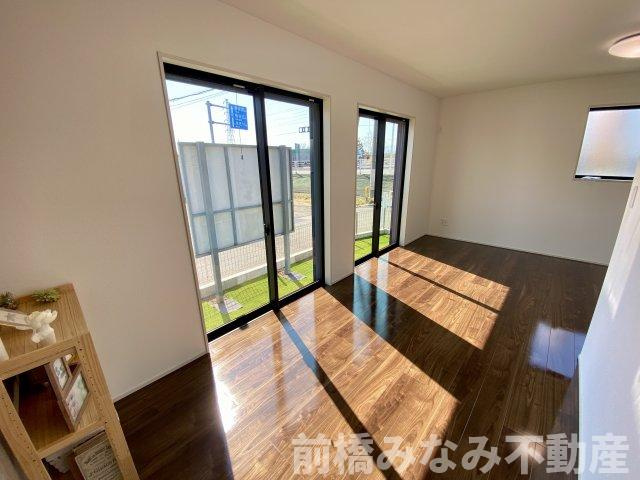 高崎市倉賀野町12期　２号棟(全２棟)　グラファーレ　新築建売分譲の洋室|コンパクトで使いやすい洋室です