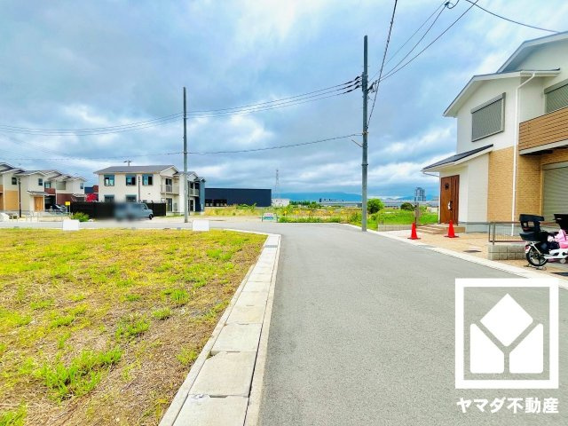 伏見区久我御旅町　G号地の前面道路含む現地写真