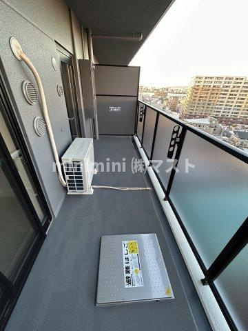 ファインレジデンス福島海老江のバルコニー