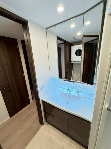 ワコーレ神戸トアプレミアムの洗面所