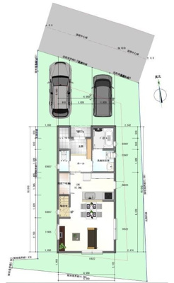 【参考プラン】 | 岩倉忠在地町 土地【建築プランあり・更地】