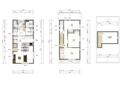 【参考プラン】 | 岩倉忠在地町 土地【建築プランあり・更地】