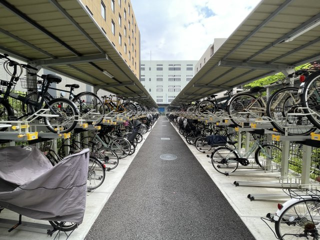 リビオシティ南砂町ステーションサイトの駐輪場