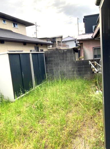 久米窪田町中古戸建の庭|お庭が付いています