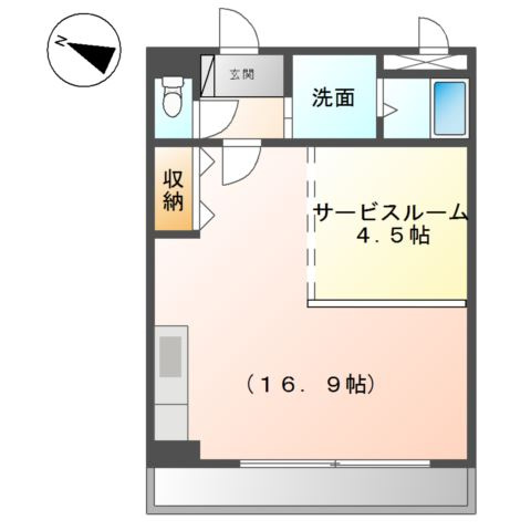 コンフォース２１の間取り