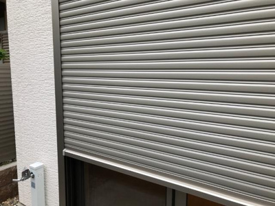 【内装】 | 仮）東前町アパートⅡ期 新築工事 | シャッター雨戸（イメージ）