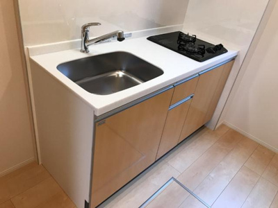 【キッチン】 | 仮）東前町アパートⅡ期 新築工事 | キッチン（イメージ）