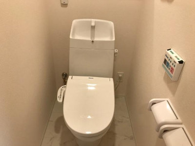 【トイレ】 | 仮）東前町アパートⅡ期 新築工事 | シャワー付トイレ（イメージ）