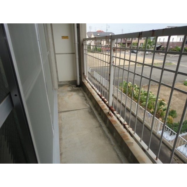 セントラルハイムTAKAHASHIのバルコニー