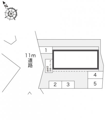レオパレスマリンのその他|配置図です。