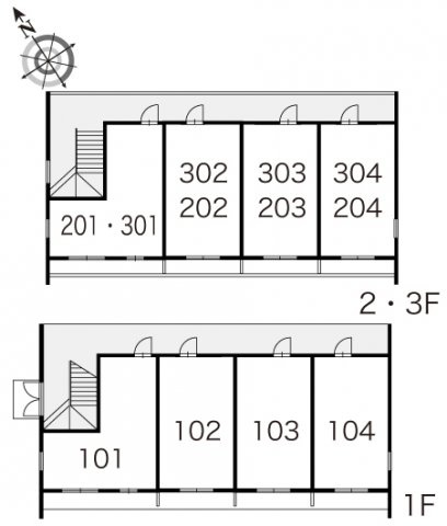 レオパレスマリンのその他|間取り配置図です。