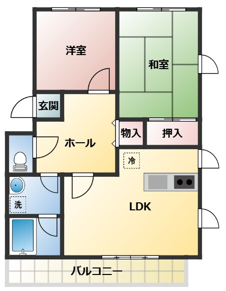 ステイブルGの間取り