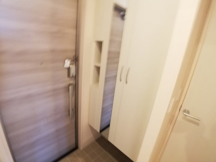 銀河タウン　Eの玄関